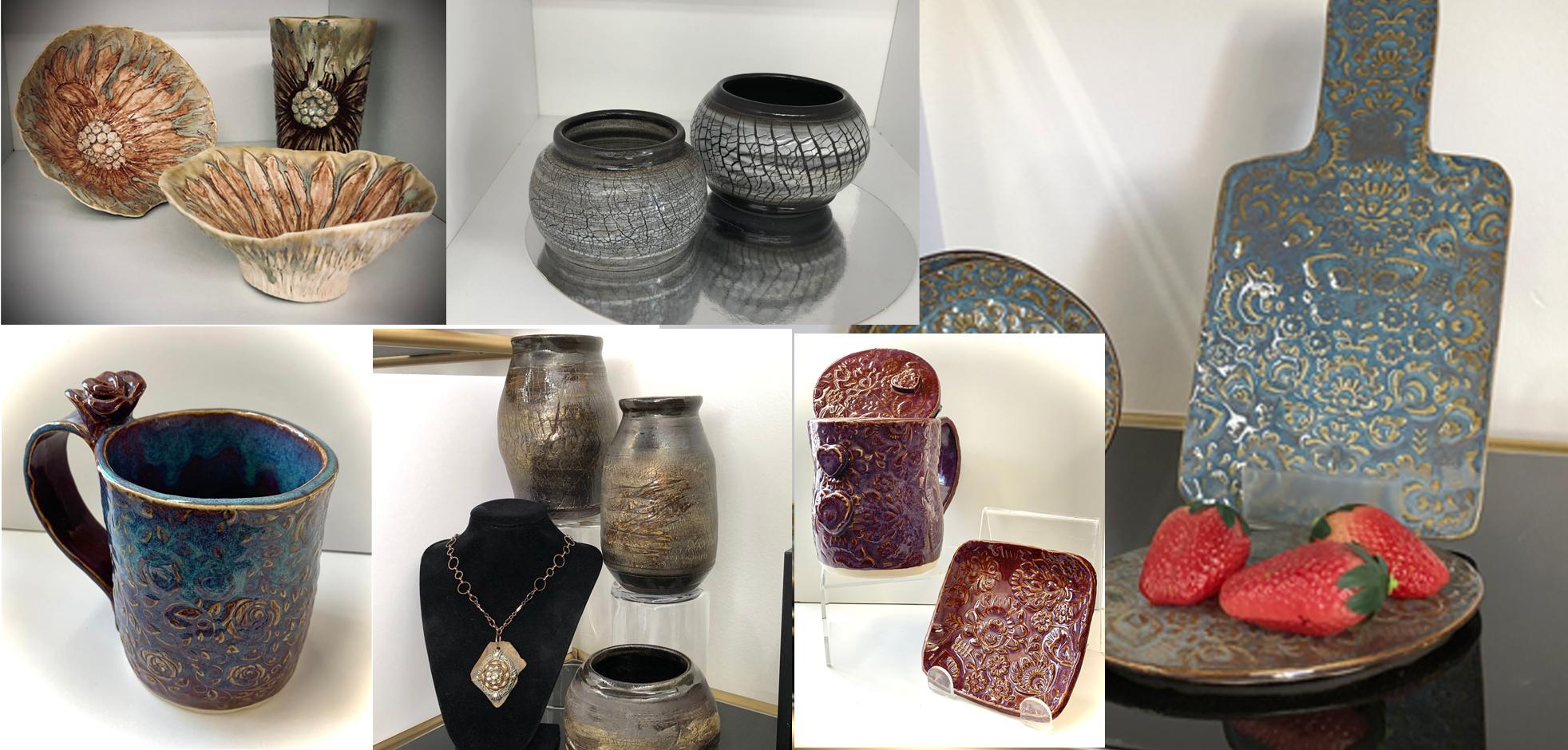 Collage of numerous different art pieces.