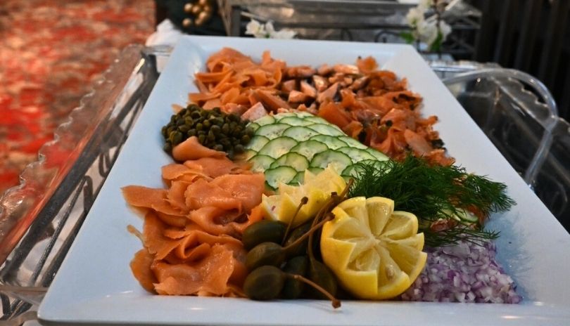 Sunday brunch buffet at Delta Hotels by Marriott London Armouries in London, Ontario.