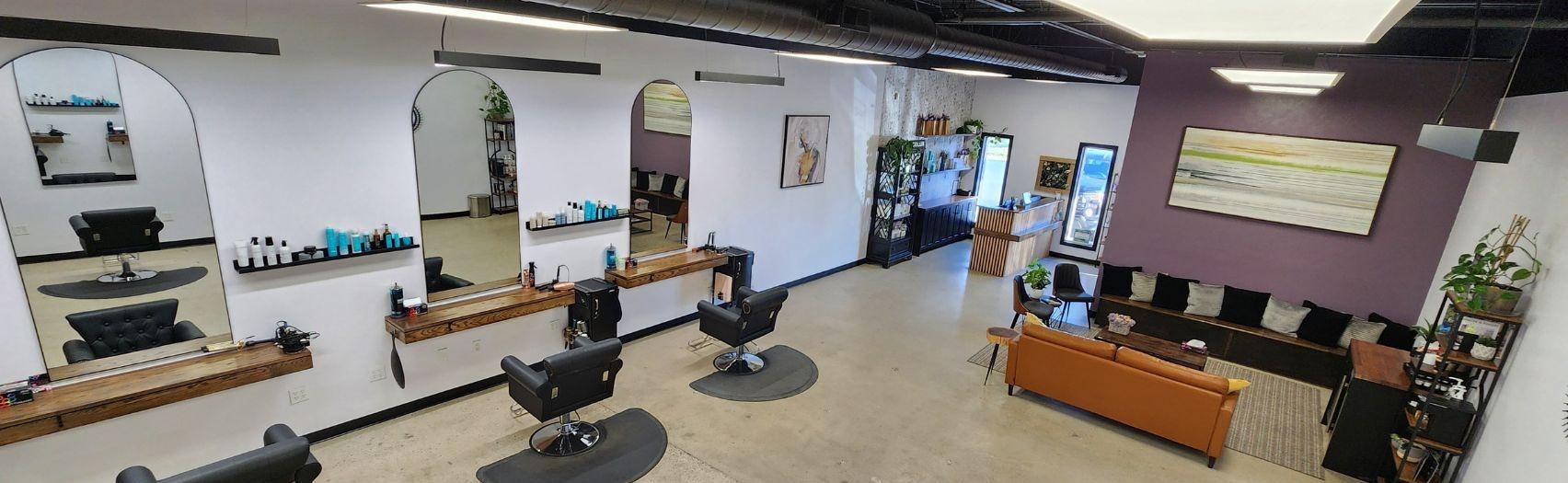 Inside Lavendar Beauty Lounge