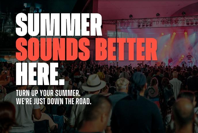 summer sounds better here promo